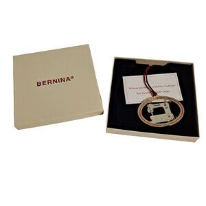 Christmas Ornament Bernina Model 125 1945 - 1955 Boxed Gift From Dealer Holiday
